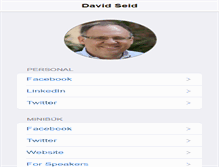 Tablet Screenshot of davidseid.com